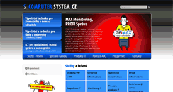 Desktop Screenshot of c-system.cz