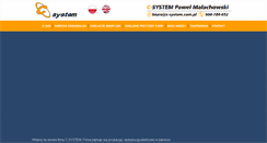 Desktop Screenshot of c-system.com.pl